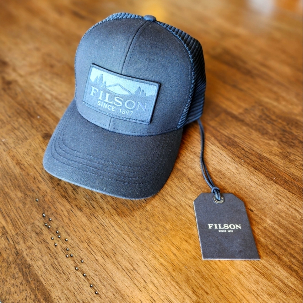 Filson logger mesh hat
